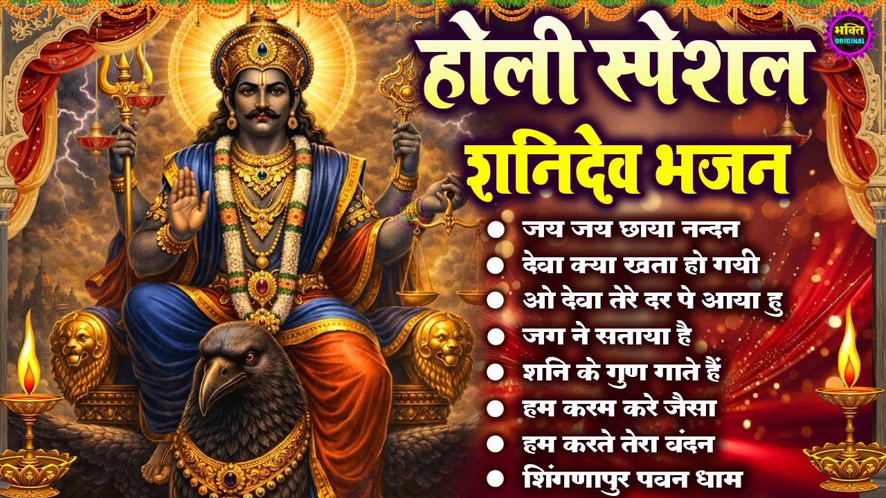होली स्पेशल  शनिदेव जी के टॉप  भजन : Shanidev Top Bhajan I Shani Bhajans | Latest Shani Dev Bhajan