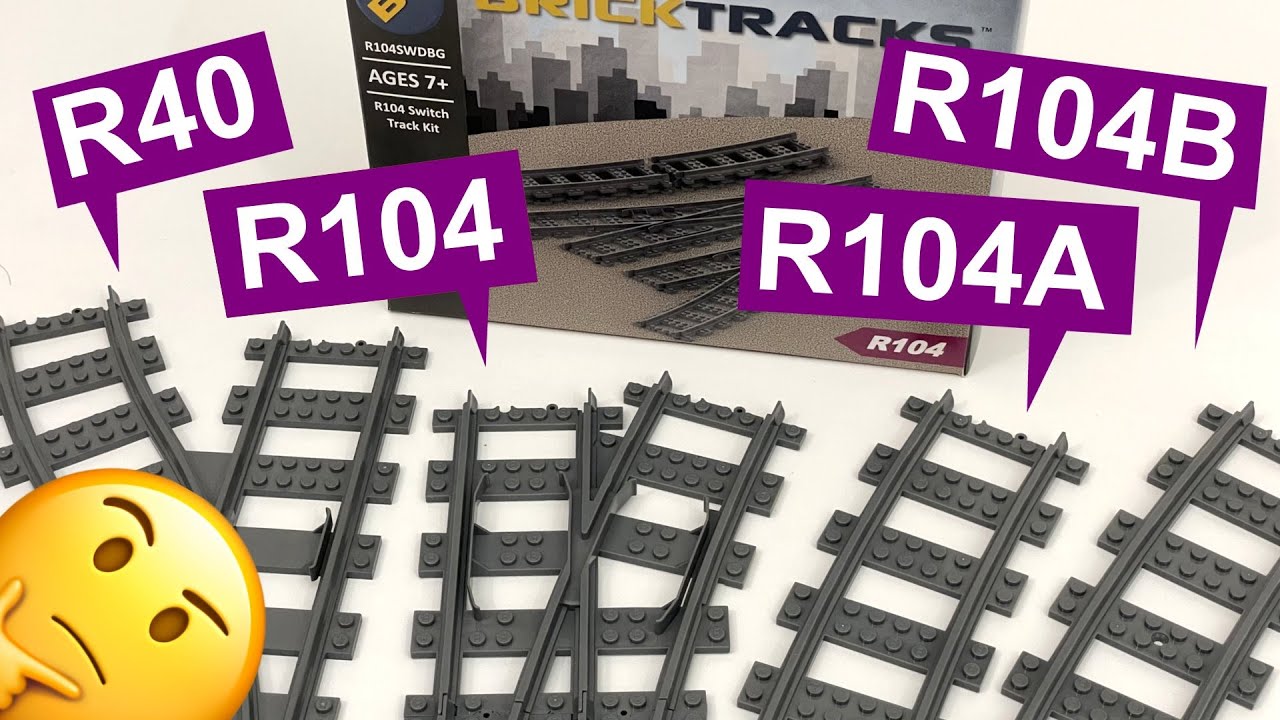 LEGO Compatible BrickTracks R104 Switch Review