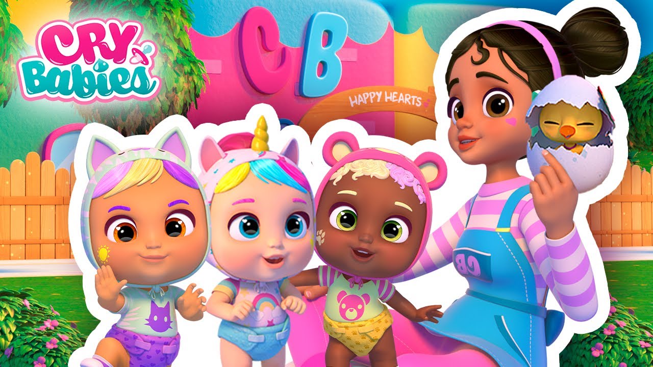 Toj&aacute;s-csősz&ouml;k 🐣 CRY BABIES Magic Tears  💧💕 Hetedik &eacute;vad ✨ Rajzfilmek MAGYAR