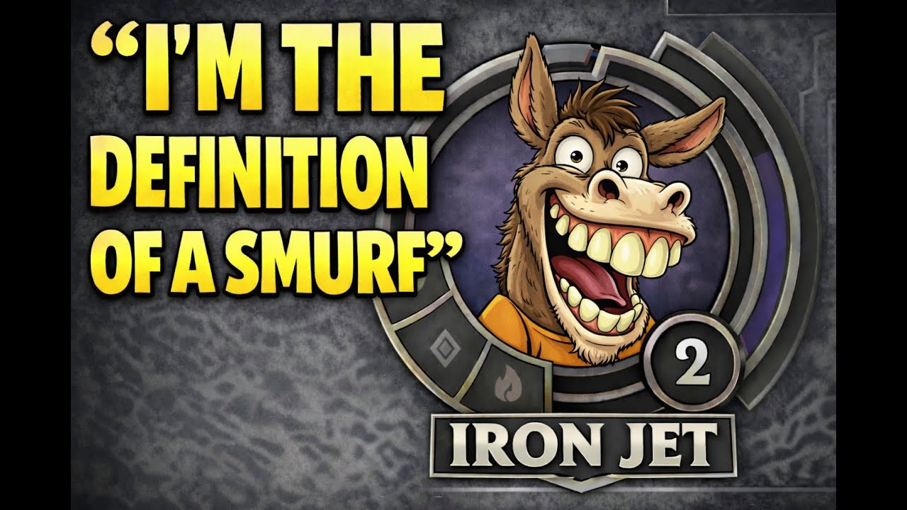 DELUSIONAL Iron 4 Claims He's challenger SMURF