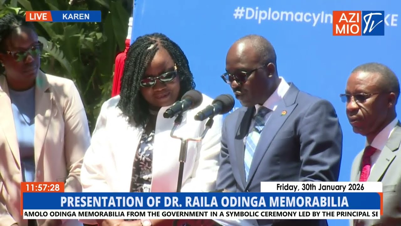 GLOBAL TRIBUTES! Mama Ida Receives Messages from Heads of State Honouring Raila Odinga