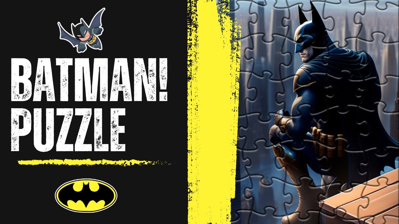 Best of Batman! Cartoon puzzle
