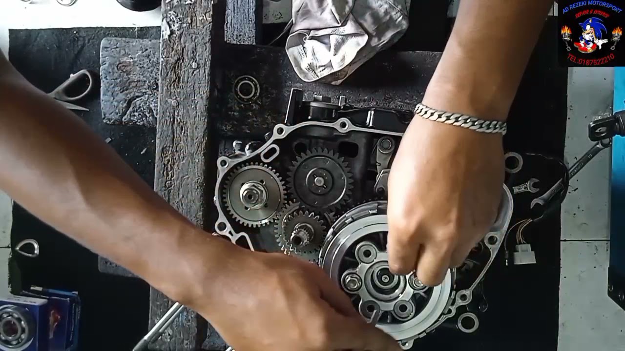 susunan bahagian clutch SYM VF3I!!! part2...