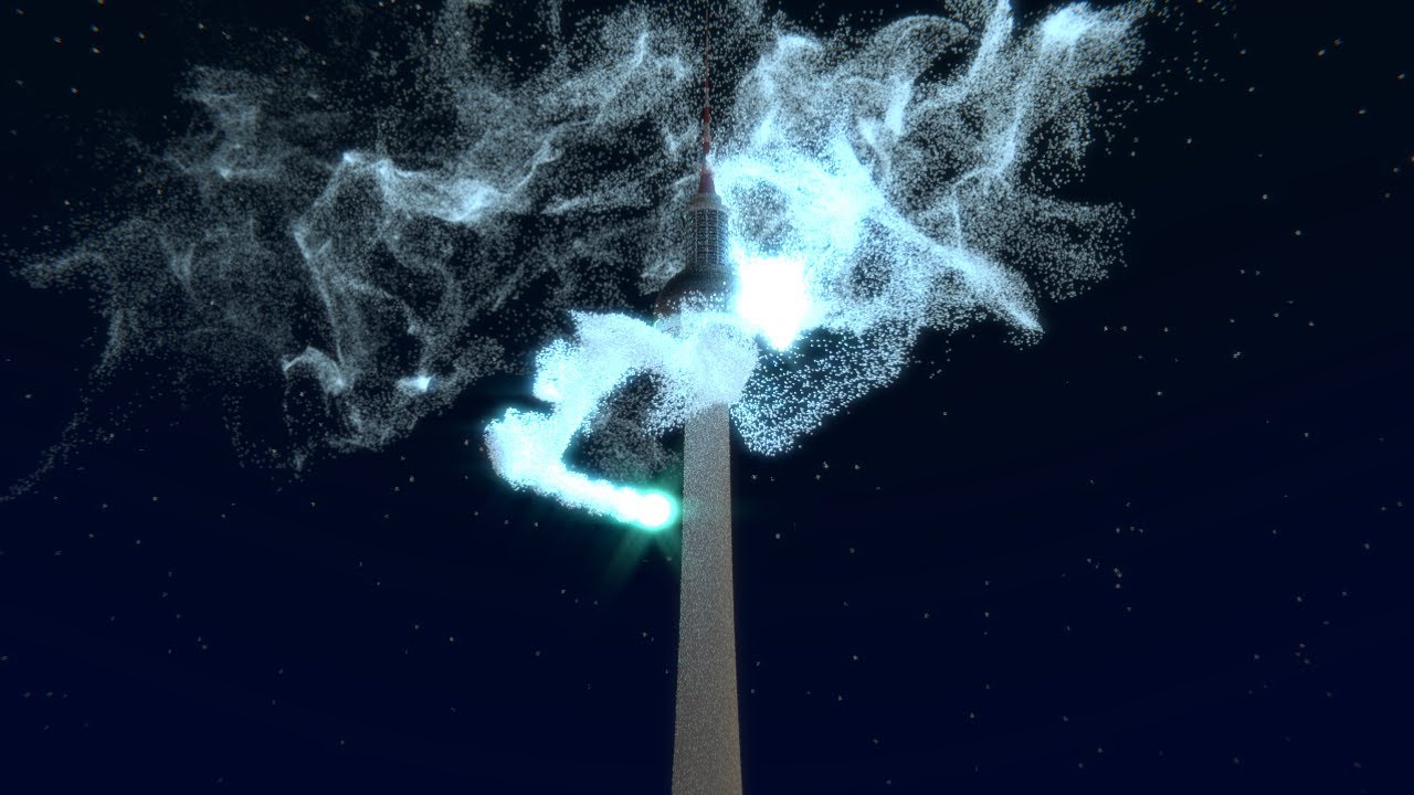 Blender 2 64 Tutorial I Advanced Particle Trail in Cycles