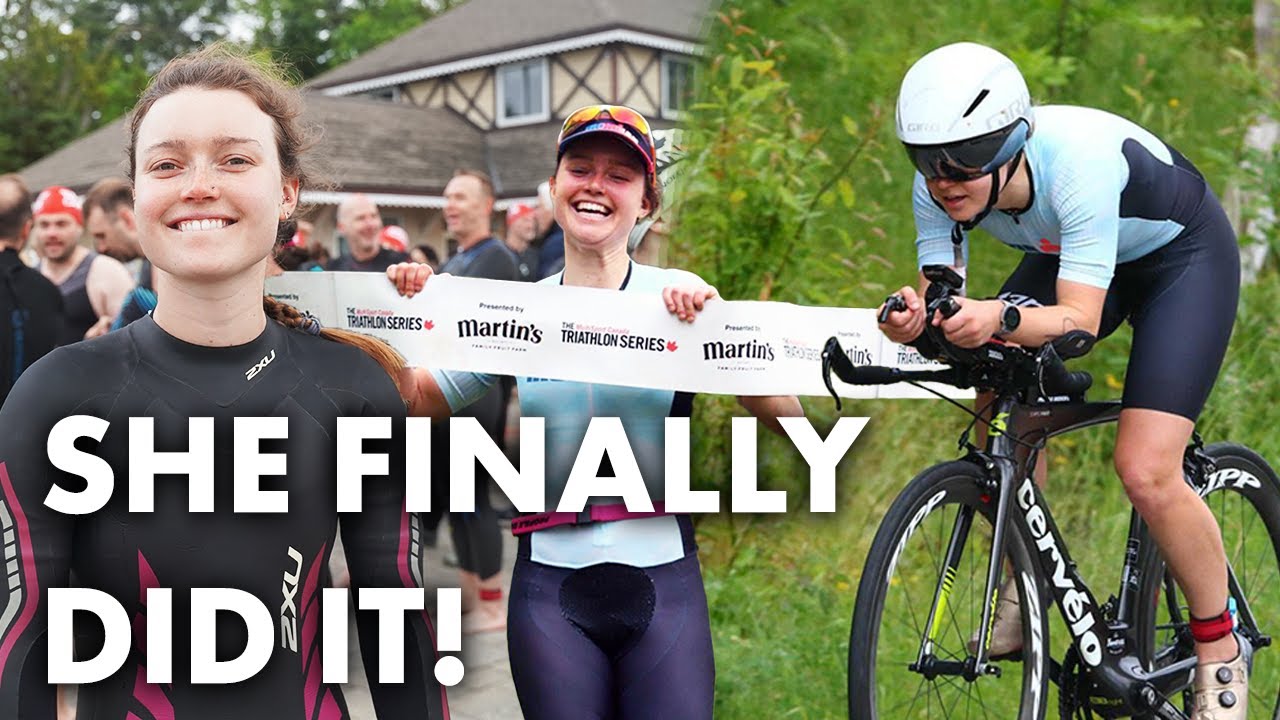 Breaking the Banner | How Hard Work Lead to Victory at Gravenhurst Triathlon 2024