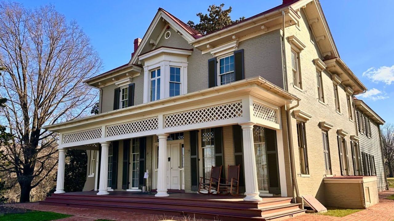 Inside the historic home of Frederick Douglass in Washington, DC