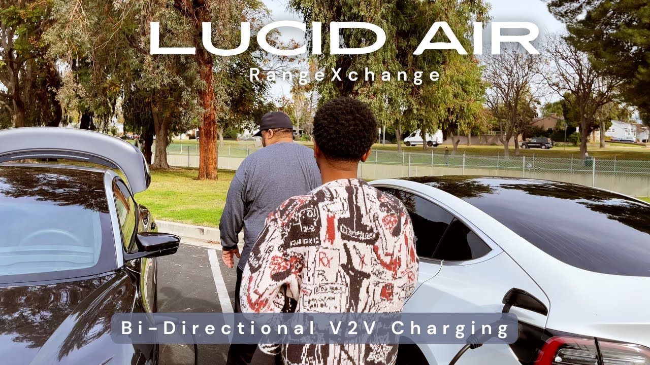 Lucid Air RangeXchange (Bi-Directional Vehicle-To-Vehicle Charging)