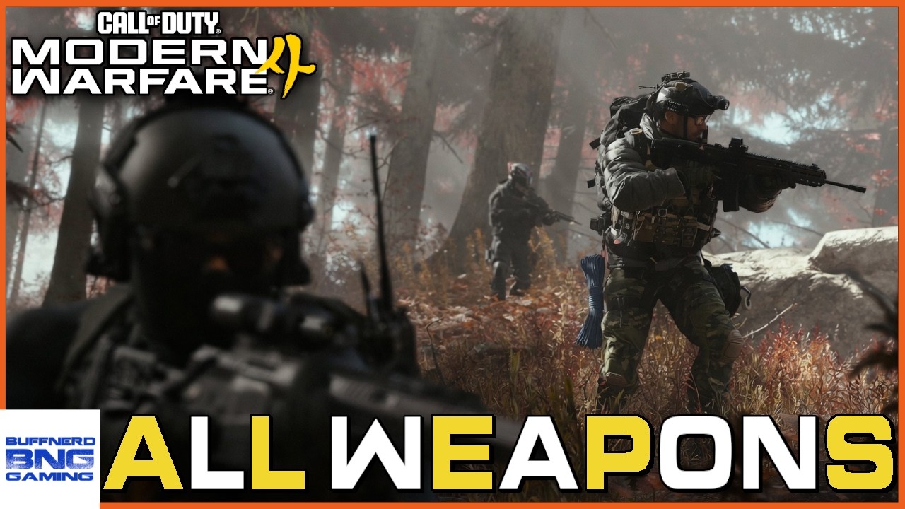 Все оружие из трейлера &mdash; Modern Warfare 4