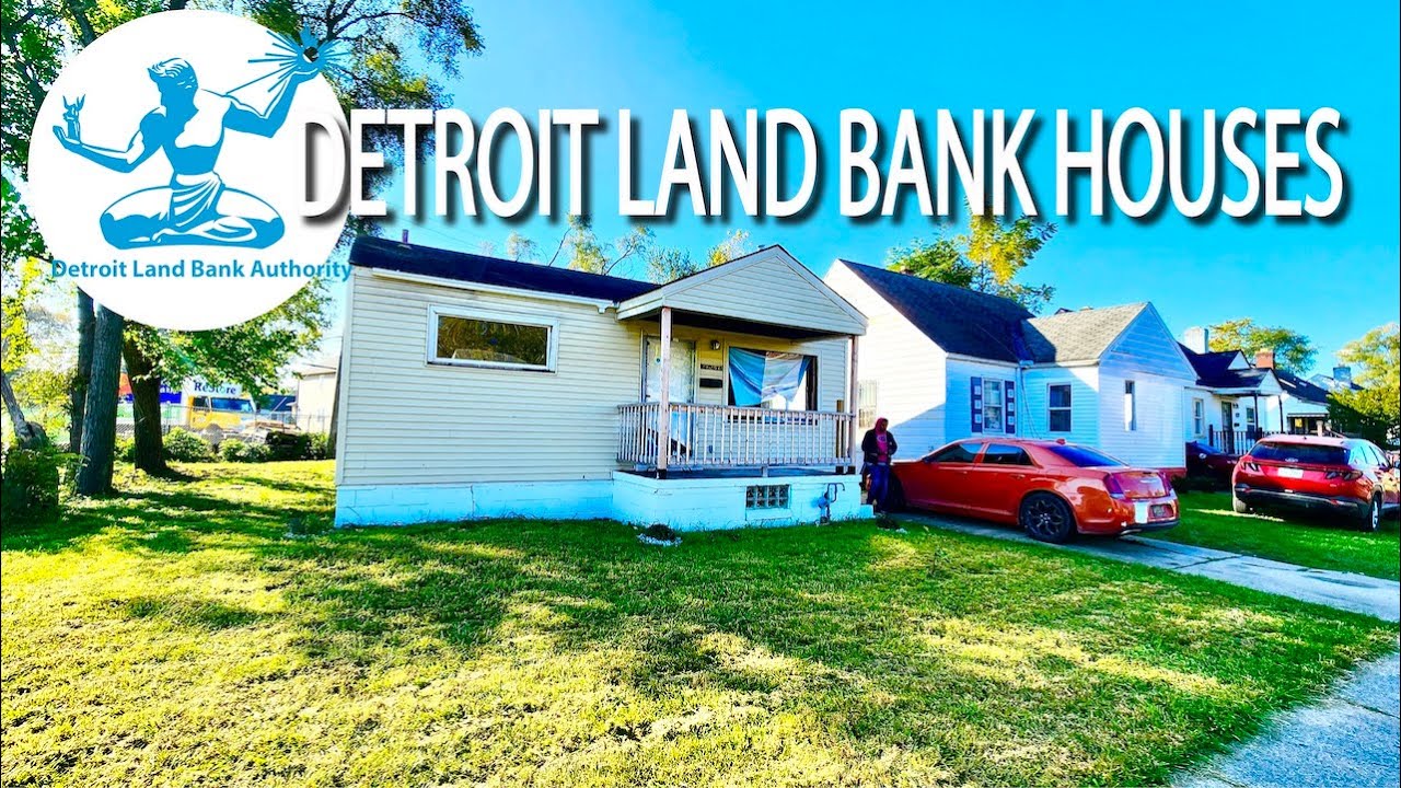 Checking out some Detroit land bank houses
