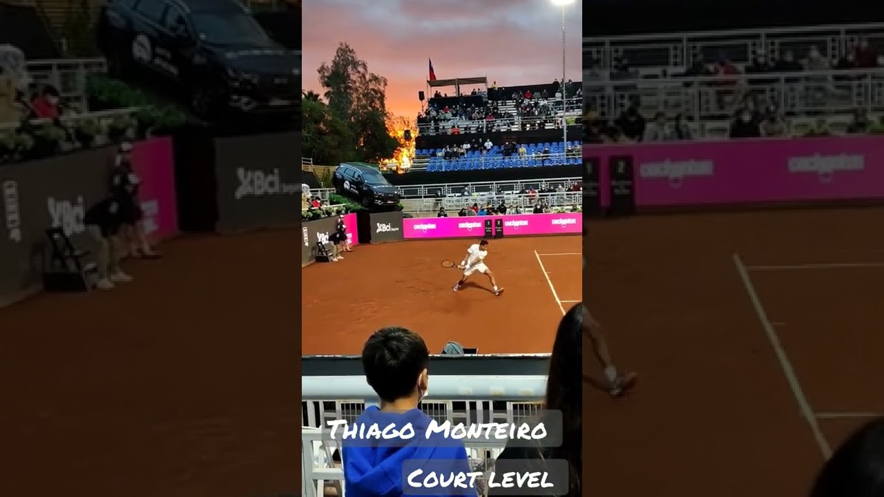 Thiago Monteiro Court Level