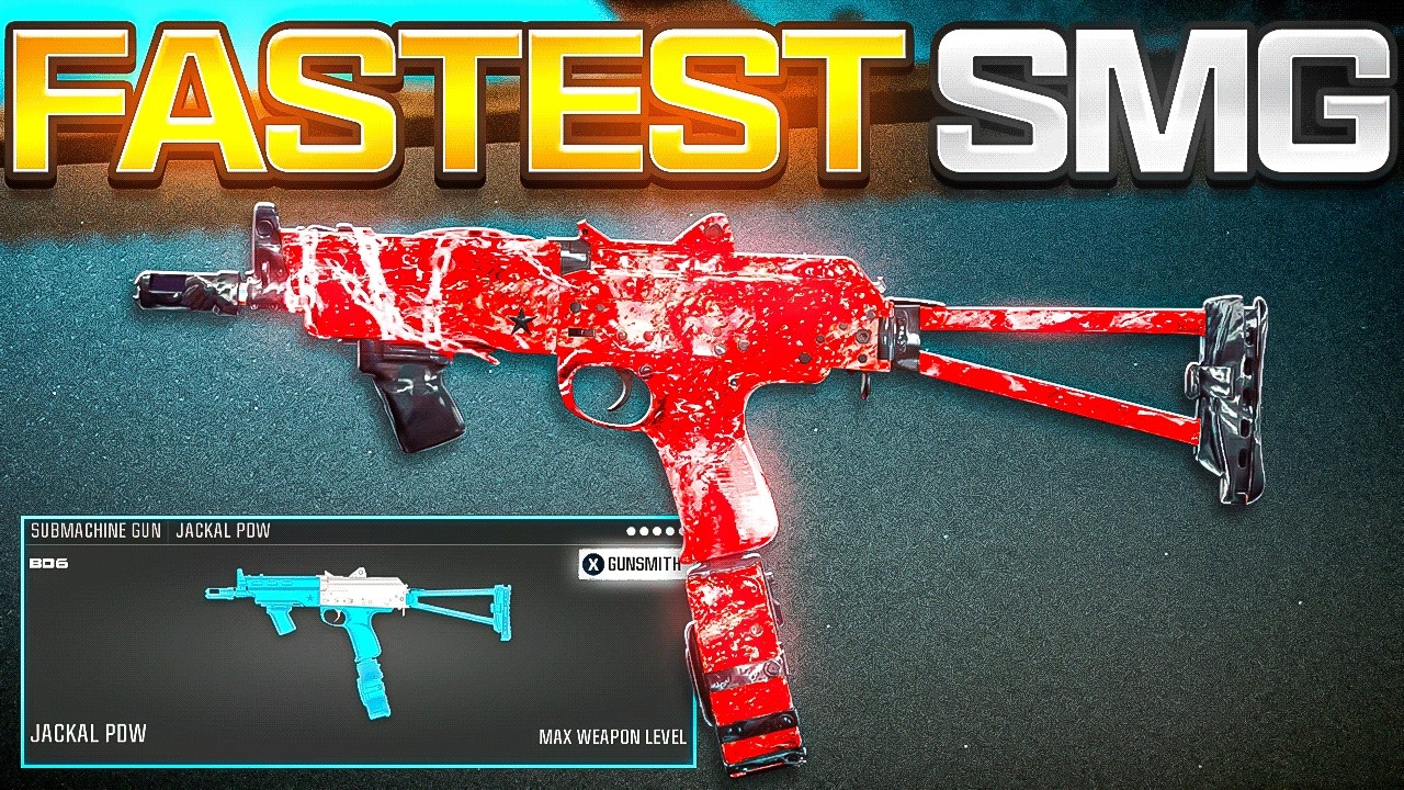 The JACKAL PDW feels like SPEED HACKS after UPDATE in WARZONE!
