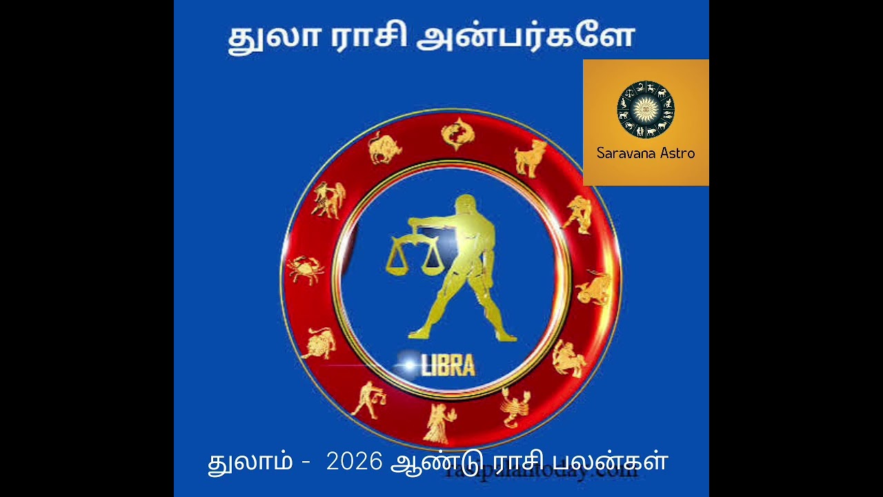 துலாம் ராசி 2026 ராசி பலன்கள் 