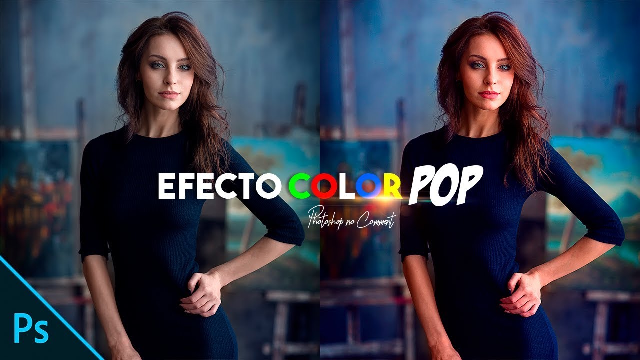 Efecto Color Pop - Photoshop Tutorial