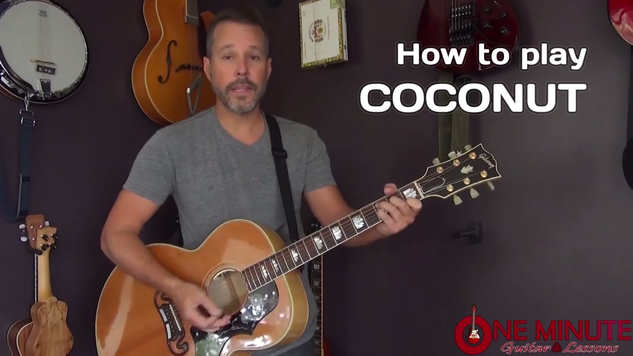 Coconut by Harry Nilsson - 1 Minute Guitar Lesson