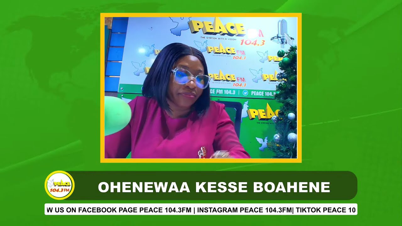 Akan News @ Midday On Peace 104.3 FM (20/01/2026)