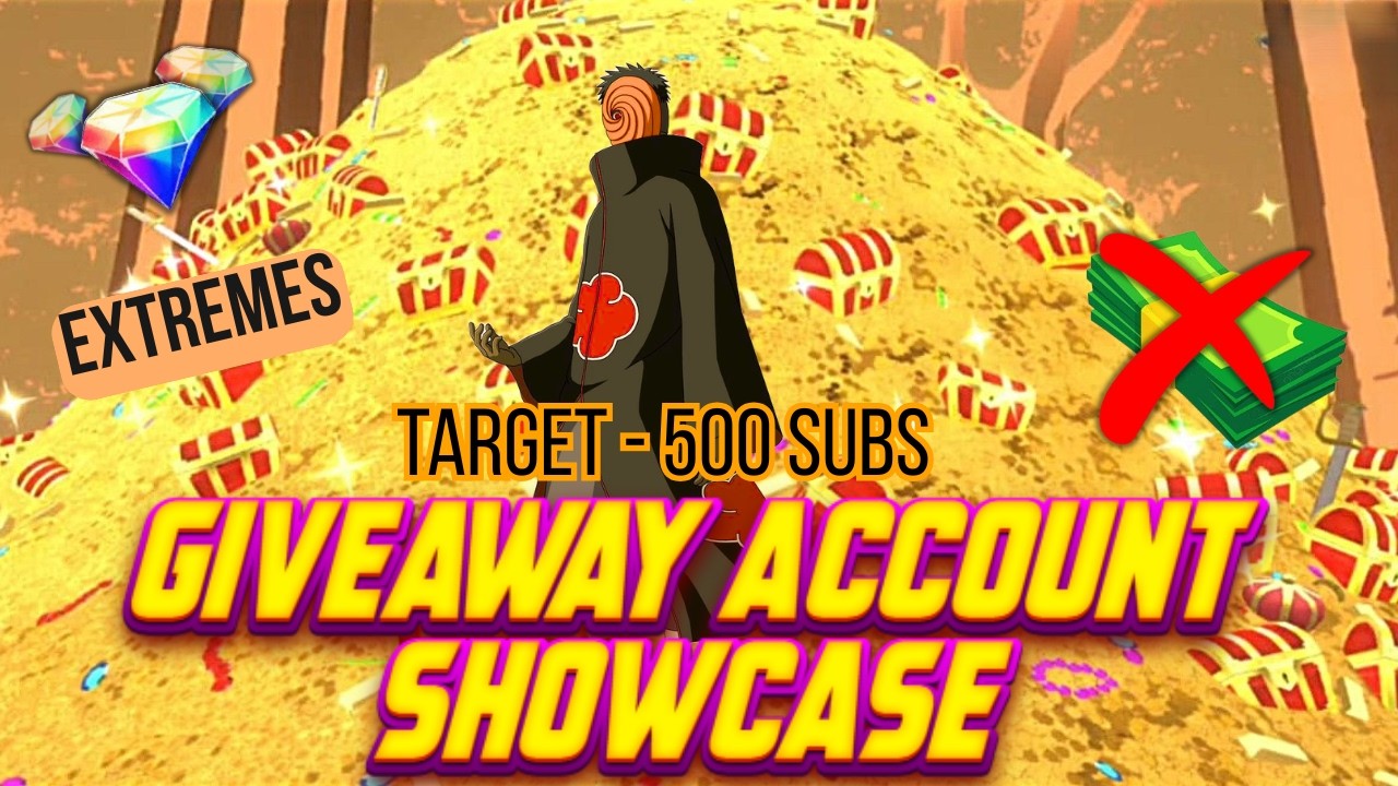 Giveaway Account Showcase ~ Let's Hit Targets ||F2P OBITO|| #opbr #onepiece #bountyrush #showcase 