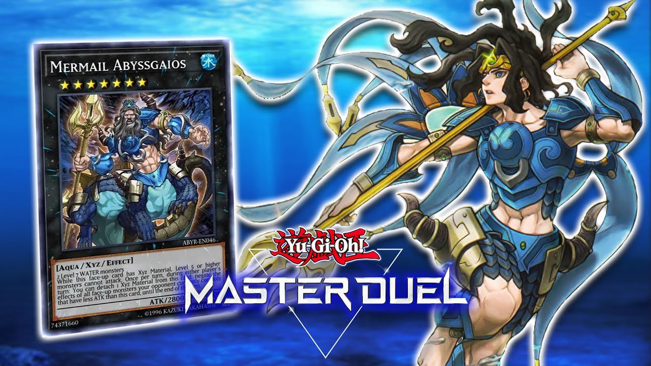 This Deck is INSANE! Best Way to Play Mermail Atlanteans in Yu-Gi-Oh Master Duel!
