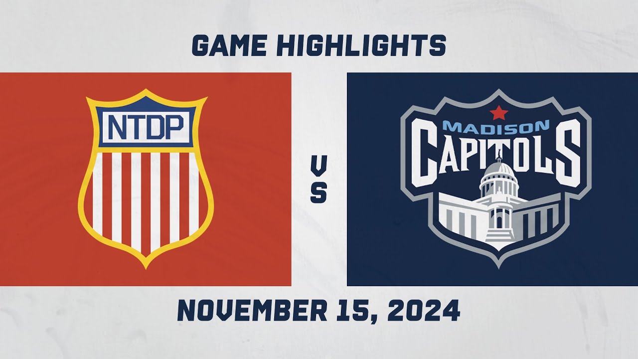 Highlights From Capitols Record Breaking 12-1 Win Over USNTDP U17 (11-15-24)