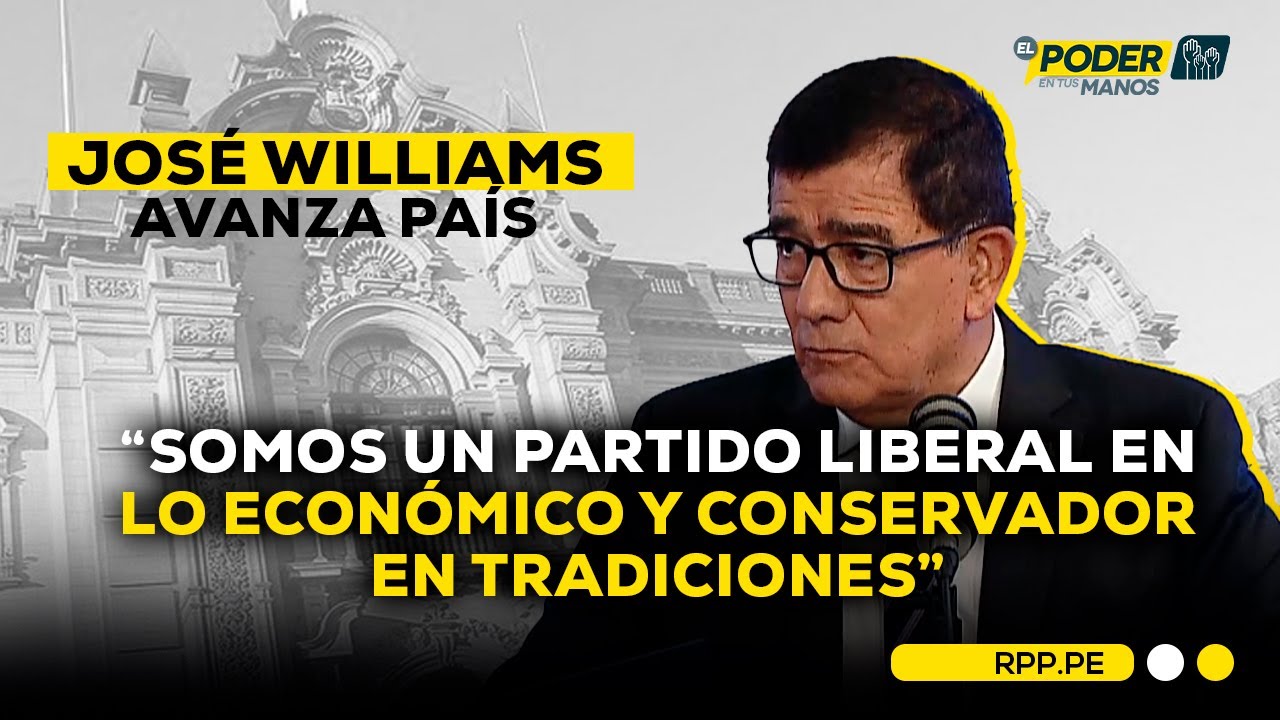 🔴📄JOS&Eacute; WILLIAMS DE AVANZA PA&Iacute;S PROPONE UNA TRANSFORMACI&Oacute;N A LA POLIC&Iacute;A #ADNRPP