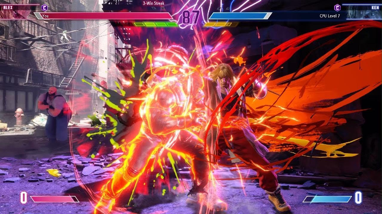 Street Fighter 6 Alex vs Ken (3/18/2026)
