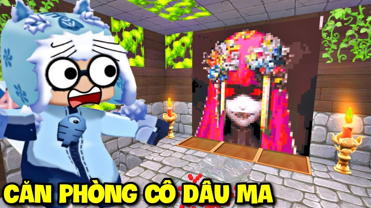 MINI GAME: NGÔI NHÀ CỦA CÔ DÂU MA ** THỬ THÁCH GIẢI MÃ THOÁT KHỎI CĂN NHÀ BÍ ẨN TRONG MINI WORLD