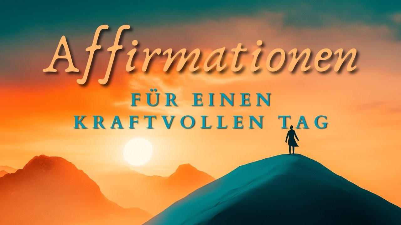 Mächtige und kraftvolle Affirmationen - Forme positive Gedanken bewusst und programmiere dich um!