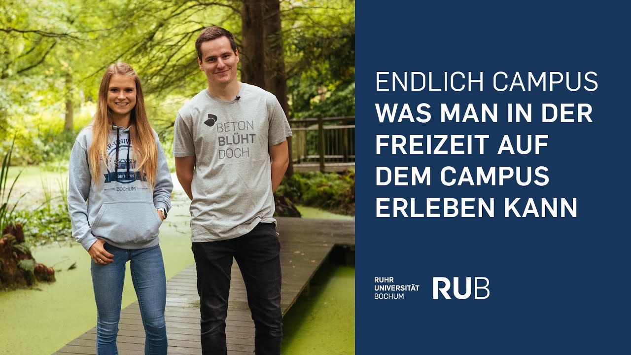 Freizeit auf dem Campus der Ruhr-Uni Bochum | Endlich Campus