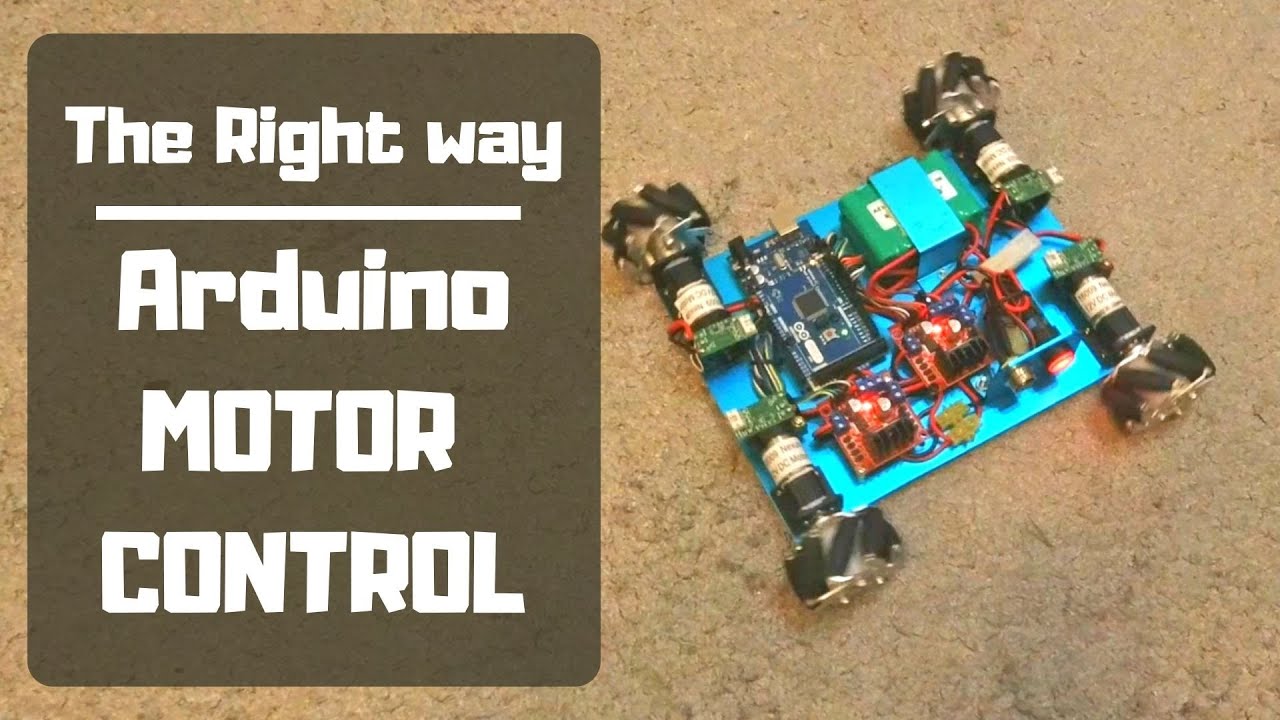 Arduino Motor Control the Right way L298N | Self Driving Car Jetson Nano