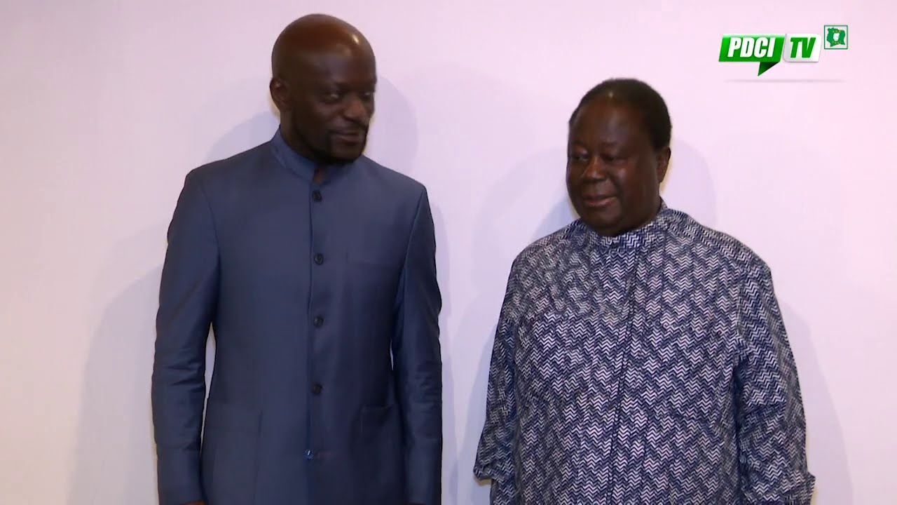 PDCI-RDA : Flash du 8 déc. Le Pdt Bédié a reçu en audience Meiway et le ministre Kabran Appi