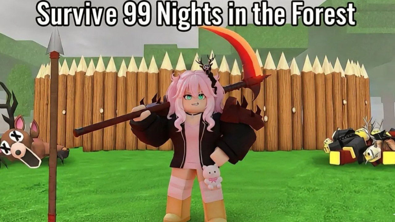 Two Fire in 99 Nights Forest Survival 🌲 🎉🎮