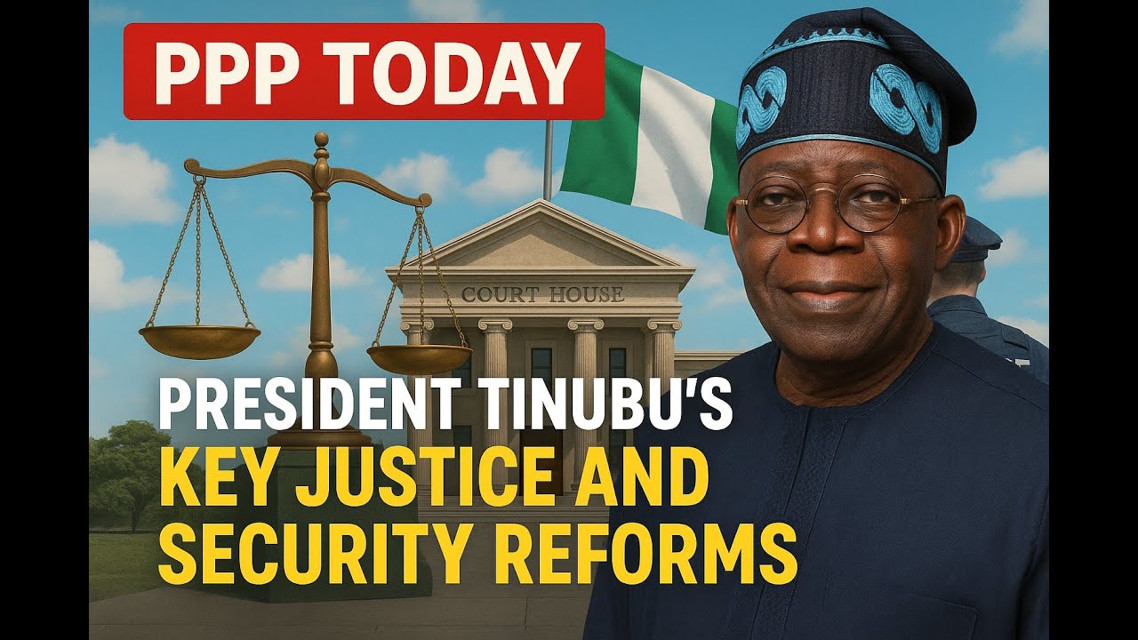 PPP TODAY - President Tinubu's key justice and security reforms