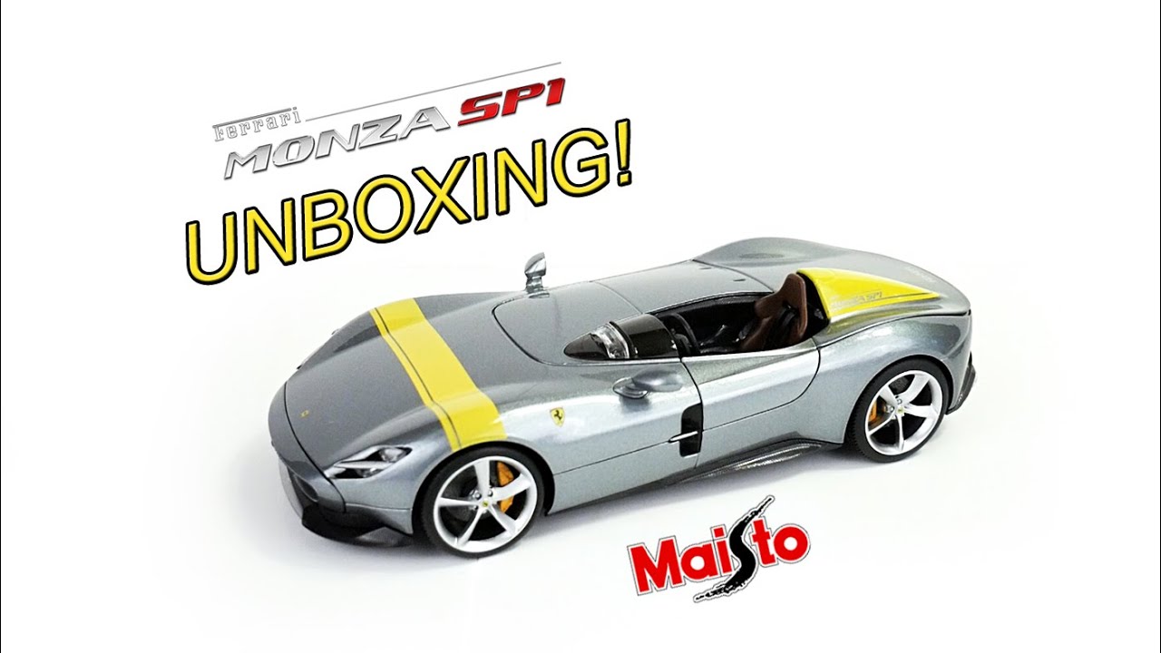 [Unboxing & Review] - Ferrari Monza SP1 1:18 by Maisto