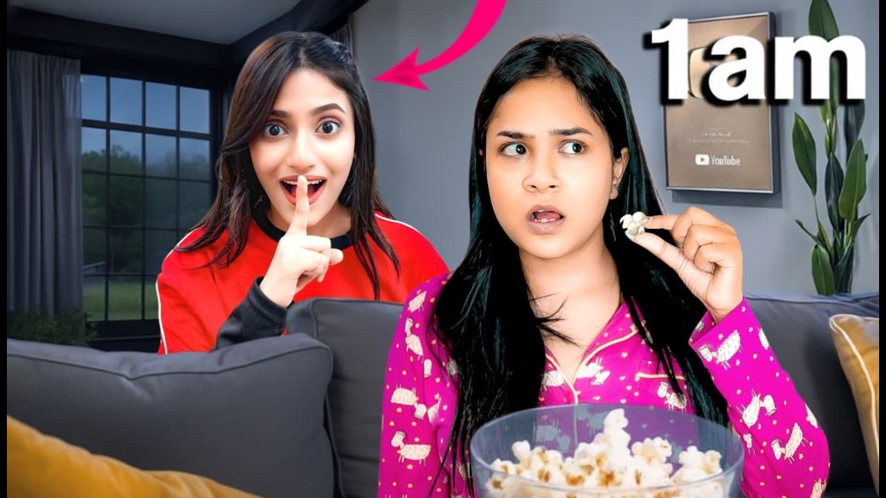 I Hid In @nilanjanadhar House 🏡 And She Had No Idea | *gone wrong😭* | SAMREEN ALI