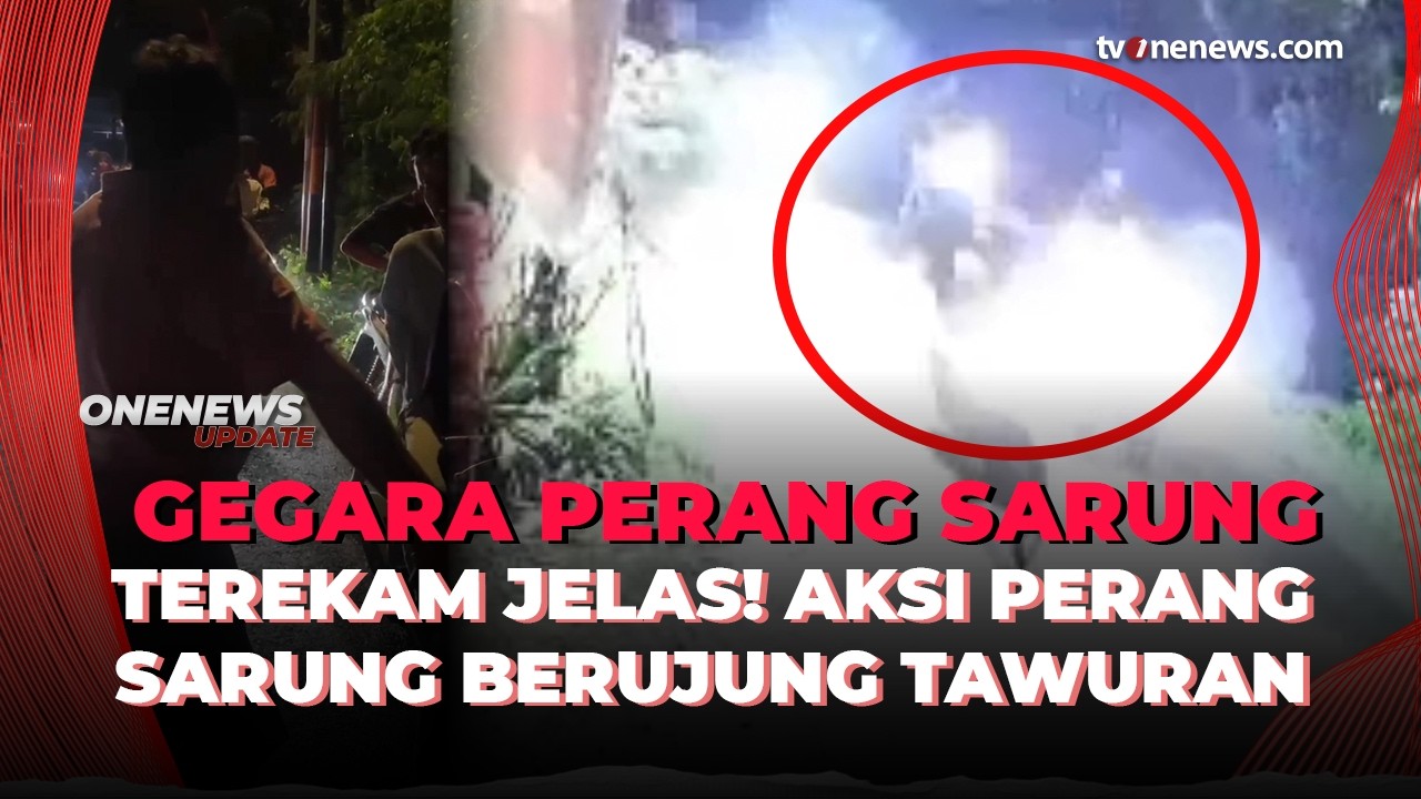 Perang Sarung Ricuh di Bangkalan, Pemuda Dikejar dan Diserang Balok serta Sajam | OneNews Update