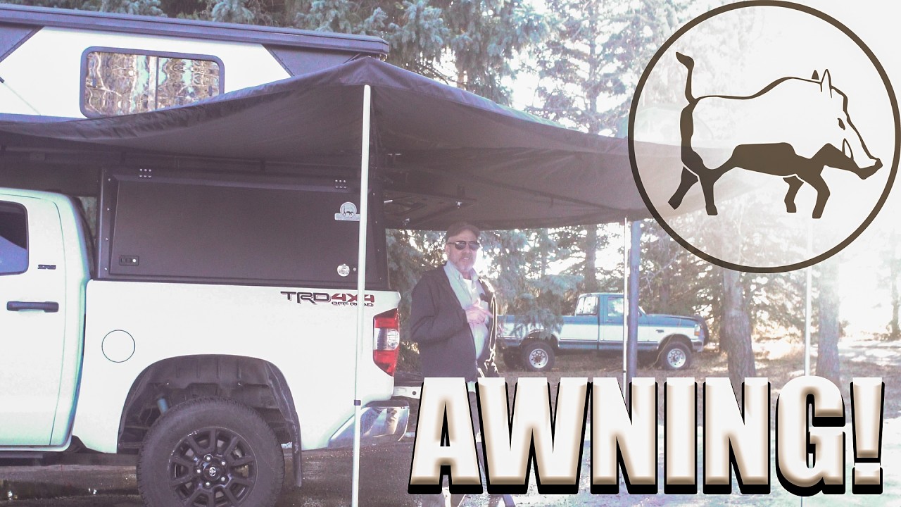 The Whistler Gets A 270 Degree Awning - Hard-sided Pop-up Truck Camper For Overlanding