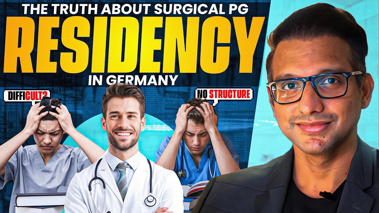 The TRUTH about SURGICAL PG RESIDENCY in GERMANY!(Know THIS!)