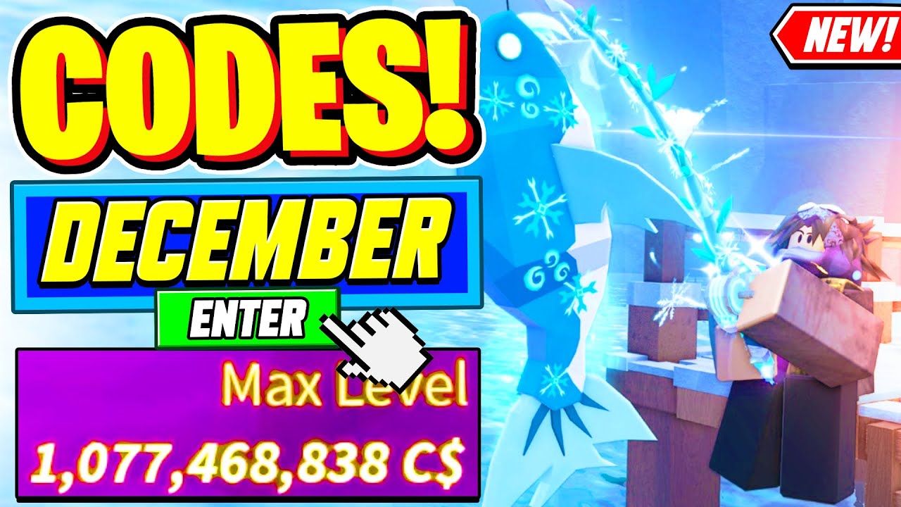 ⚠️Новые⚠️ ВСЕ РАБОЧИЕ КОДЫ для Fisch Декабрь 2025 - Roblox Fisch Codes 2025