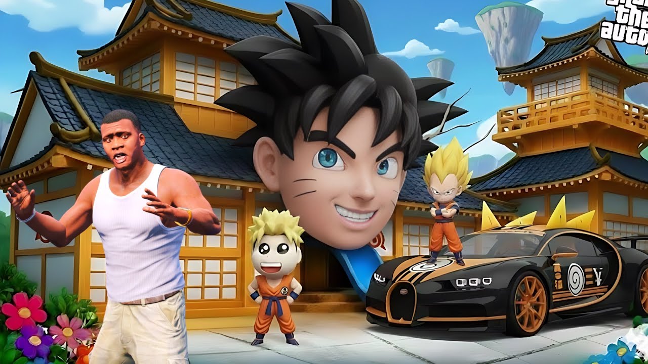 Franklin & Shinchan Found SECRET Goku House 😱 | GTA 5 Malayalam Story