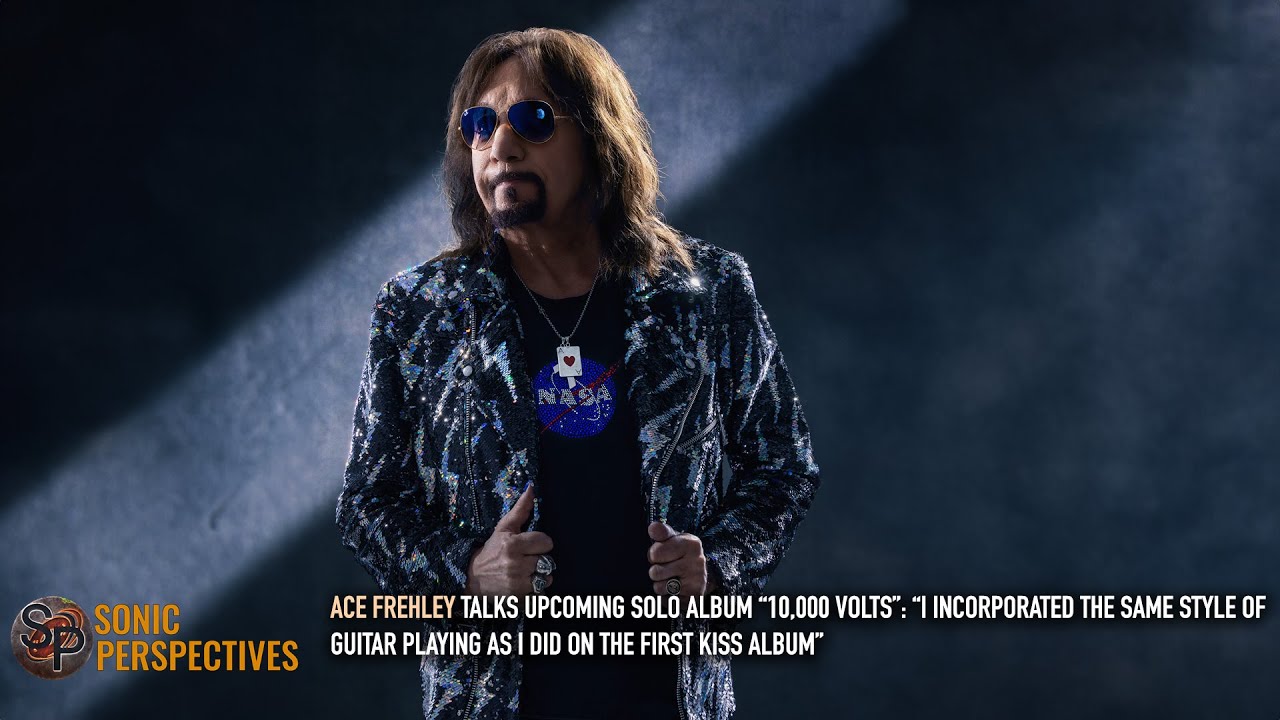 ACE FREHLEY On New Album “10,000 Volts”: “It's Same Guitar Playing Style As On The First KISS Album”
