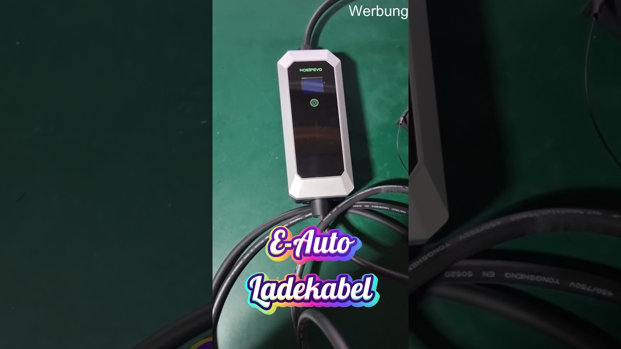 NoeiFevo Typ2 Elektroauto Ladekabel f&uuml;r die Schuko Steckdose mit 230V Ladeziegel #ladeziegel #laden