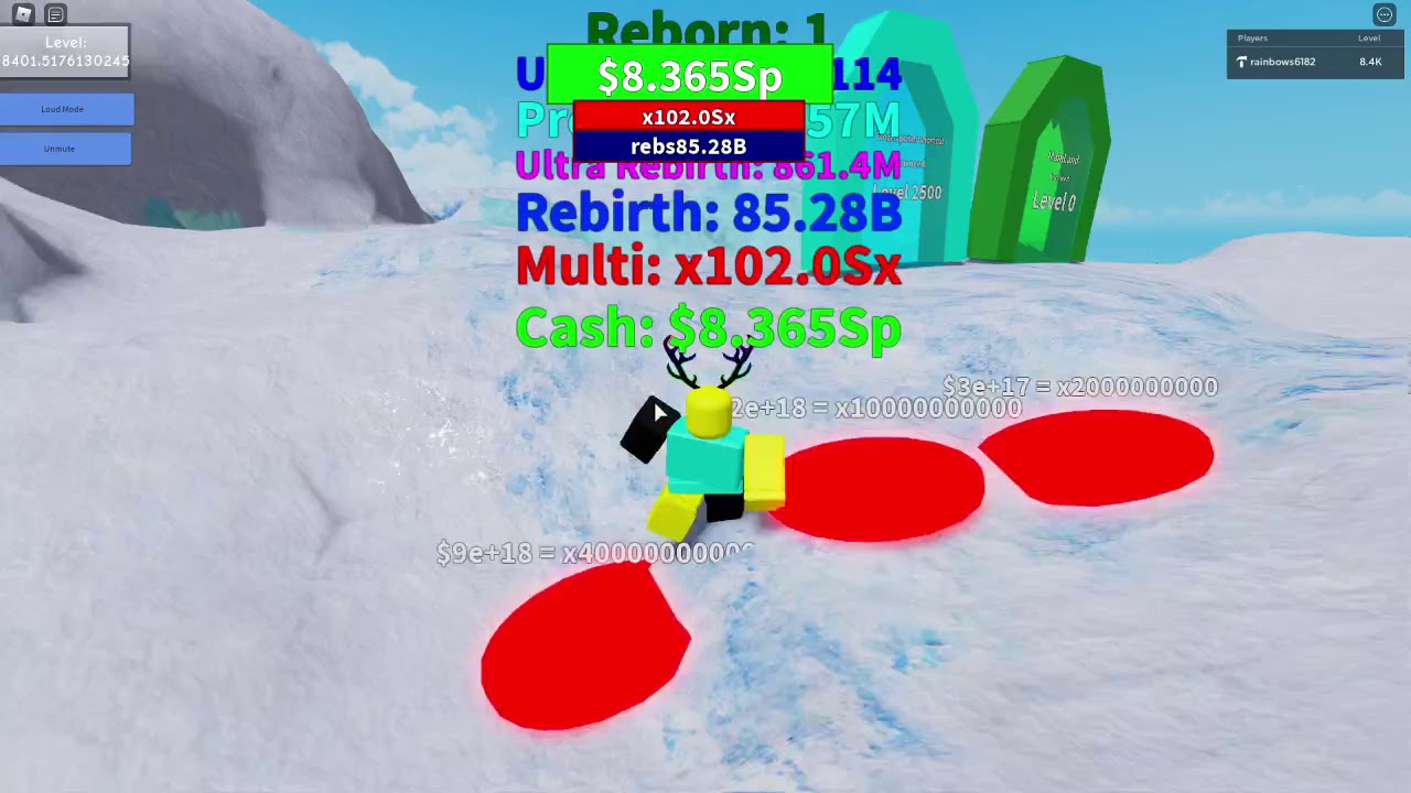 MY WORST BUTTON SIMULATOR VS MY BEST! AND HITTING 10k LEVEL AND GETTING 4 REBORNS
