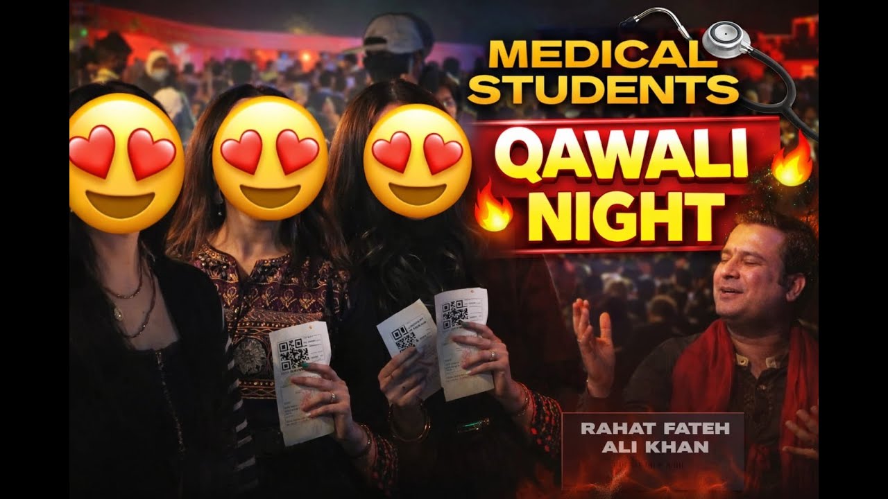 Medical Hostel Qawwali Night 🥹✨ | MBBS Students Stress Relief | Vlog