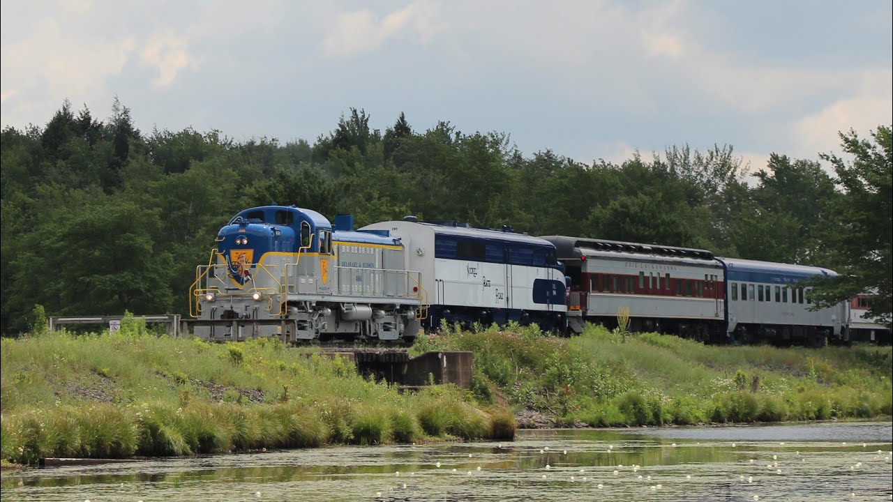 D&H 18 Runs Again! First Run of DL 190, DL 4068 on DL Train 40 and Train 41 | 7/11/25