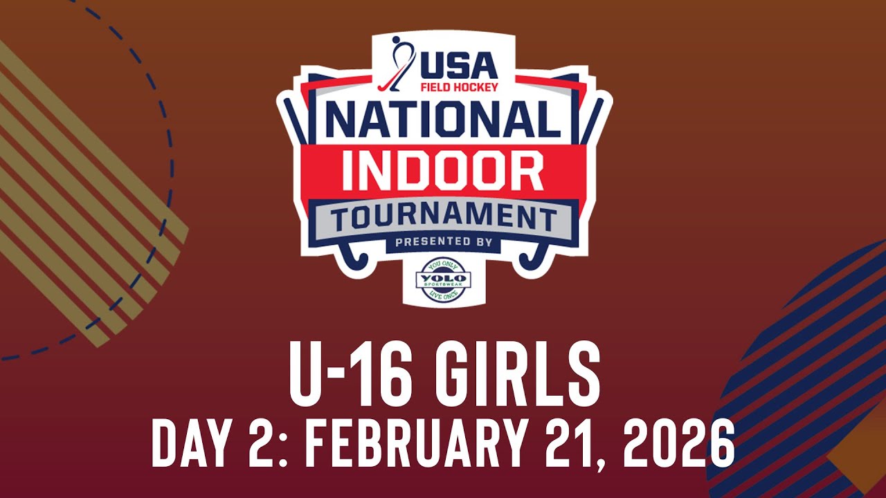 2026 U-16 Girls National Indoor Tournament: Court 1 - Saturday, February 21