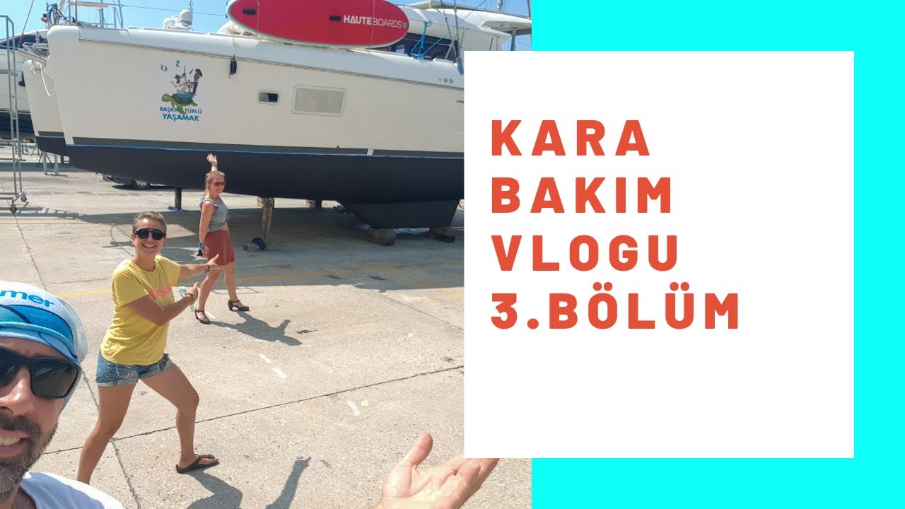TEKNE BAKIM VLOGU- BÖLÜM-3- Katamaran Özi'nin bakımını kendimiz yaptık,hangi zehirli boyayı kullndk?