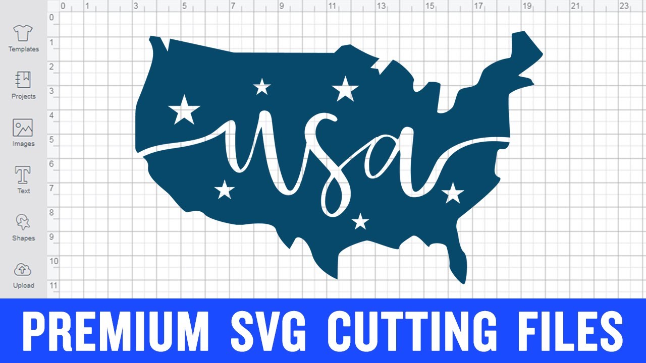 Usa Svg Cutting Files for Cricut Premium cut SVG
