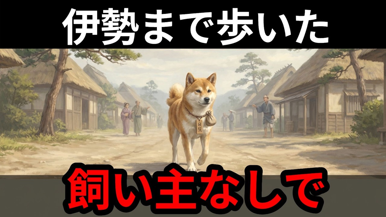 江戸で犬が伊勢参りをした本当の理由
