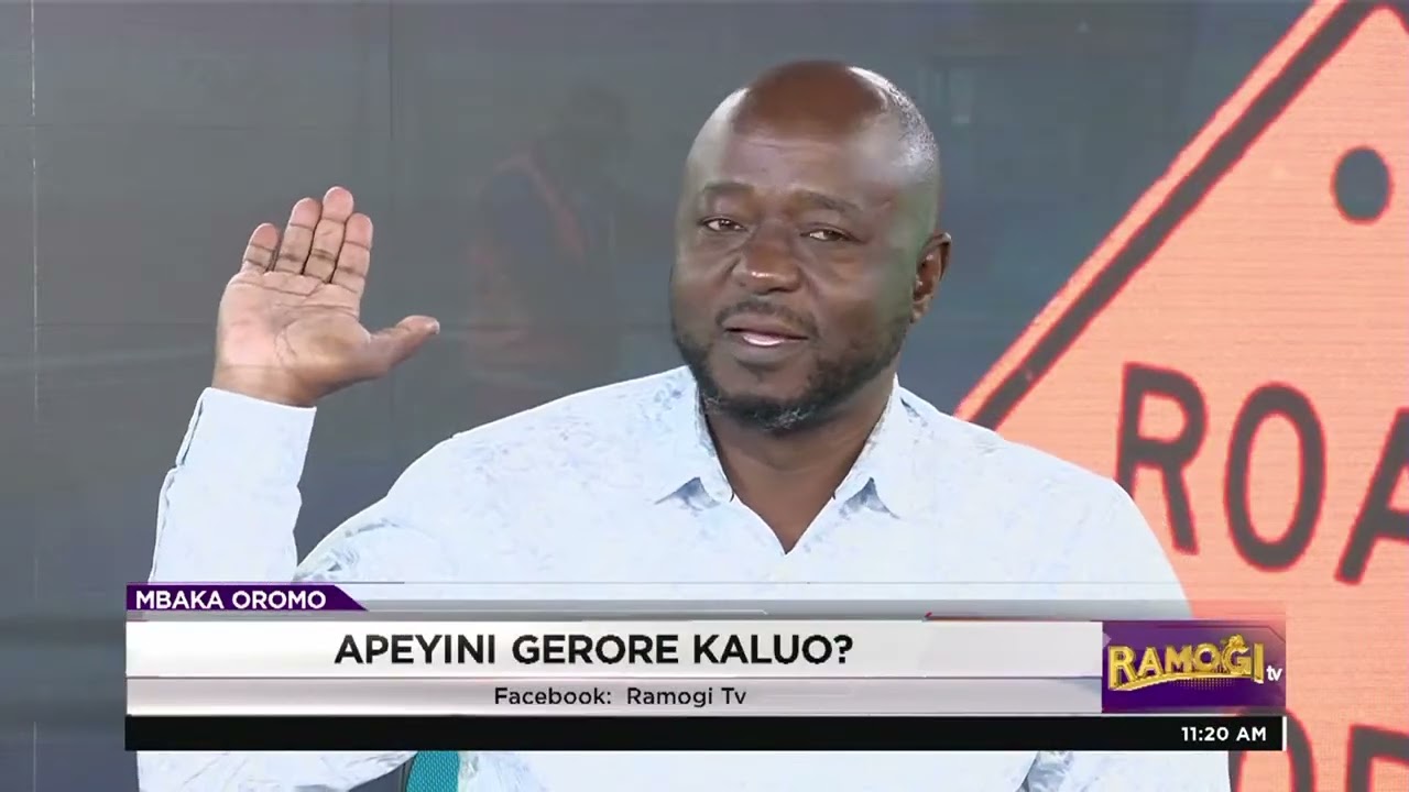 Mark Nyamita: Kik water ich wang’ e ketho gige wa kaka apeini;