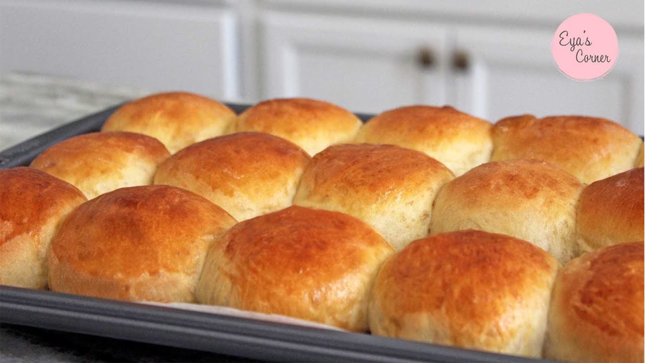 خبز بالحليب مثل القطن للفطور او السندويتشات روعة - Petit pain au lait