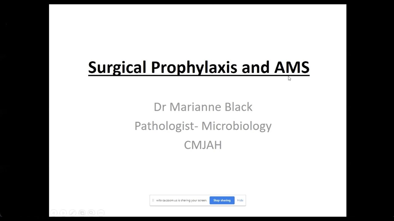 Surgical Prophylaxis and Antimicrobial Stewardship